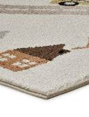 ALFOMBRA INFANTIL BEATS 40266 CON COCHES Y CARRETERAS EN MULTICOLOR - Alfombras - El Workshop-170 x 120 x 0.9 cm