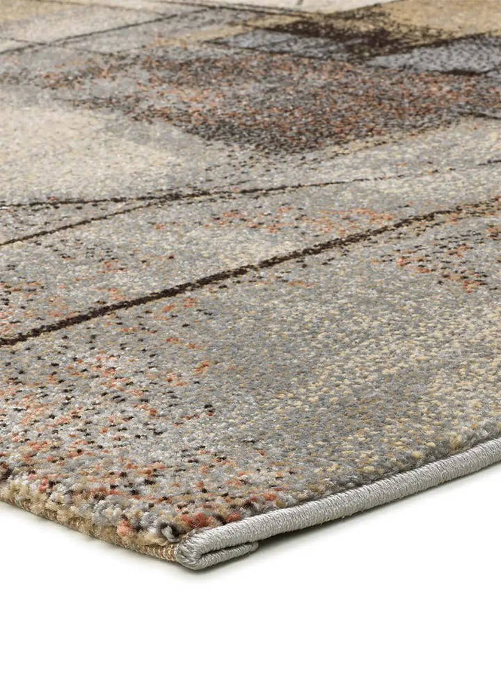 ALFOMBRA BERUTI 12921 DE ESTILO ABSTRACTO EN COLOR BEIGE - Alfombras - El Workshop-150 x 80 x 1 cm