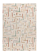 ALFOMBRA BERUTI 12925 DE ESTILO GEOMÉTRICO EN MULTICOLOR - Alfombras - El Workshop-150 x 80 x 1 cm