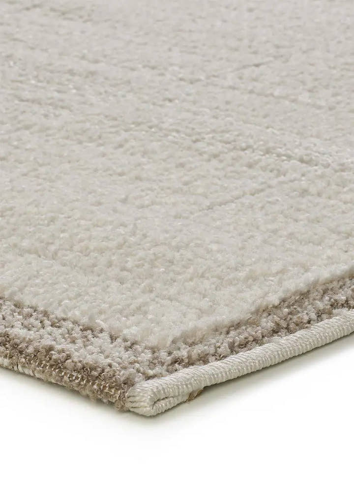 ALFOMBRA CANDELA 2308 DE ESTILO ESCANDINAVO EN COLOR CREMA - Alfombras - El Workshop-150 x 80 x 1.4 cm