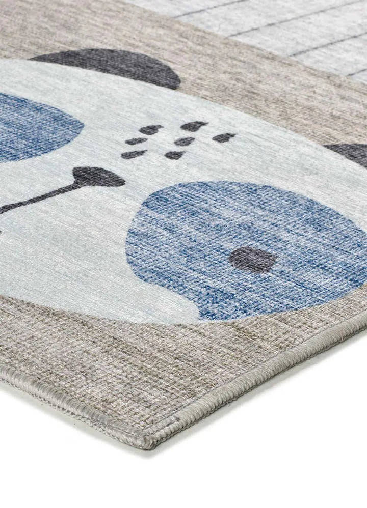 ALFOMBRA INFANTIL CANDY 24061 CON ANIMALES EN MULTICOLOR - Alfombras - El Workshop-170 x 120 x 0.3 cm