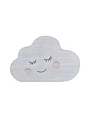 ALFOMBRA INFANTIL CANDY 24064 CON NUBE EN COLOR PLATA - Alfombras - El Workshop-120 x 80 x 0.3 cm