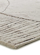 ALFOMBRA CERES 54003 DE ESTILO ÉTNICO EN COLOR CREMA Y MARRÓN - Alfombras - El Workshop-120 x 80 x 0.7 cm