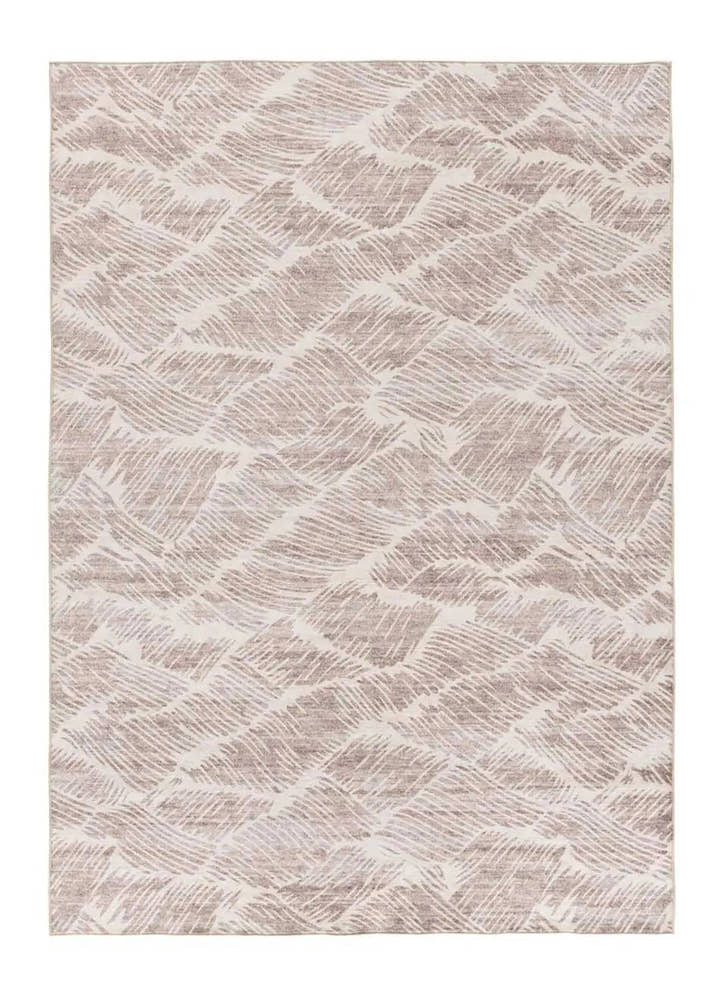 ALFOMBRA CLASS 19151 DE ESTILO ABSTRACTO EN COLOR BEIGE - Alfombras - El Workshop-150 x 80 x 0.4 cm