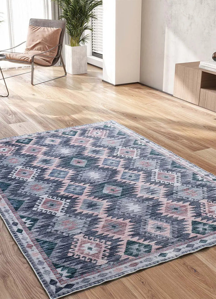 ALFOMBRA CLASS 20210 DE ESTILO ÉTNICO EN MULTICOLOR