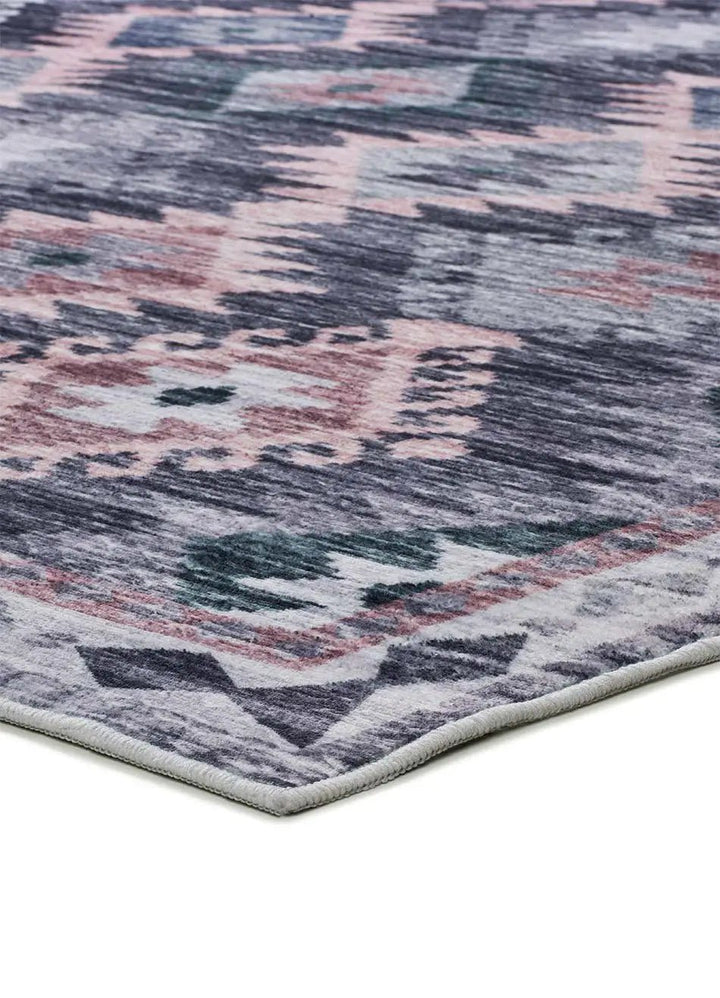 ALFOMBRA CLASS 20210 DE ESTILO ÉTNICO EN MULTICOLOR - Alfombras - El Workshop-150 x 80 x 0.4 cm