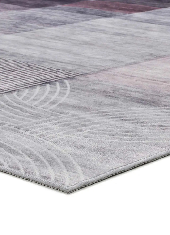 ALFOMBRA CLASS 21091 DE ESTILO GEOMÉTRICO EN COLOR GRIS - Alfombras - El Workshop-150 x 80 x 0.4 cm