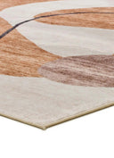 ALFOMBRA CLASS 22053 DE ESTILO ABSTRACTO EN COLOR NARANJA - Alfombras - El Workshop-150 x 80 x 0.4 cm