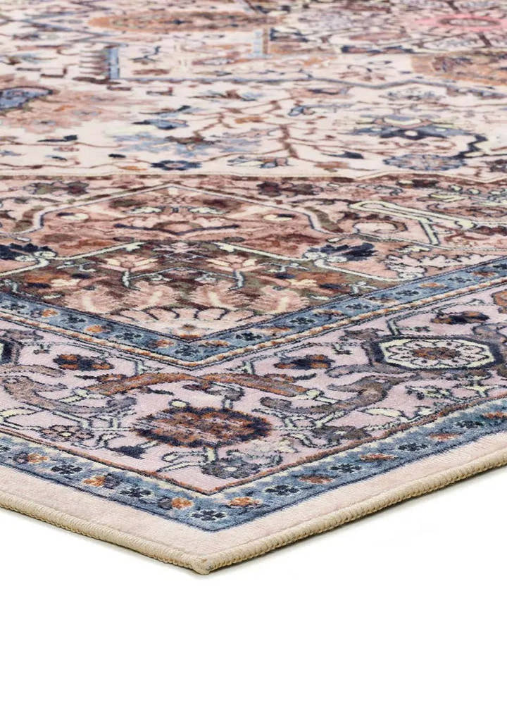 ALFOMBRA CLASS 22054 DE ESTILO VINTAGE EN MULTICOLOR - Alfombras - El Workshop-150 x 80 x 0.4 cm