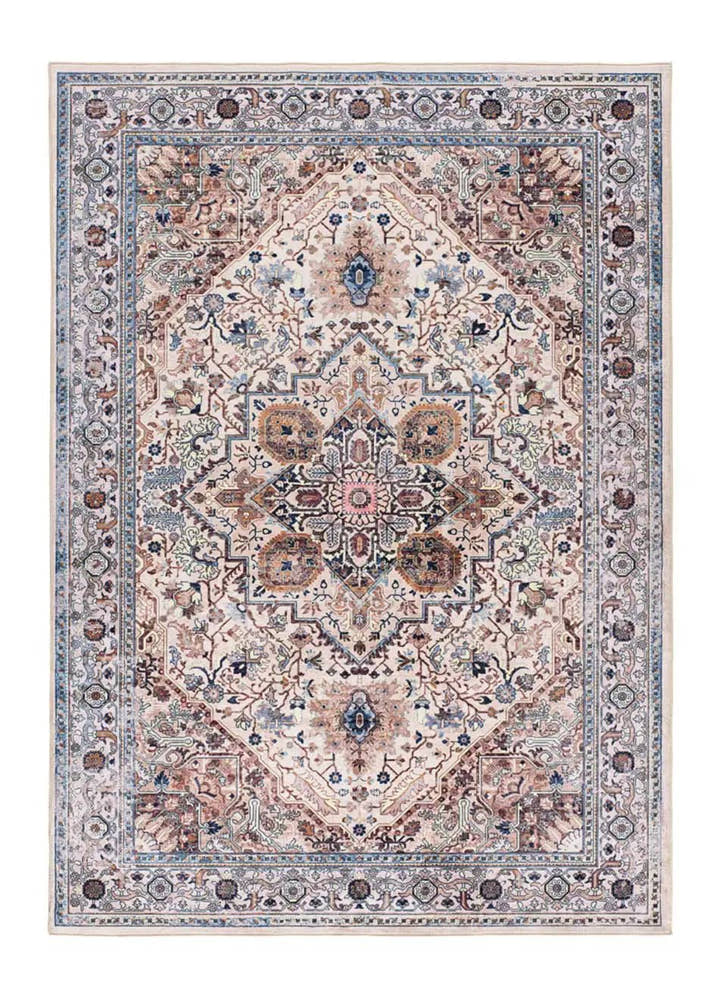 ALFOMBRA CLASS 22054 DE ESTILO VINTAGE EN MULTICOLOR - Alfombras - El Workshop-150 x 80 x 0.4 cm