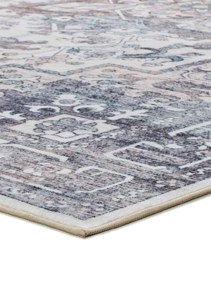ALFOMBRA CLASS 23004 DE ESTILO VINTAGE EN MULTICOLOR - Alfombras - El Workshop-150 x 80 x 0.4 cm