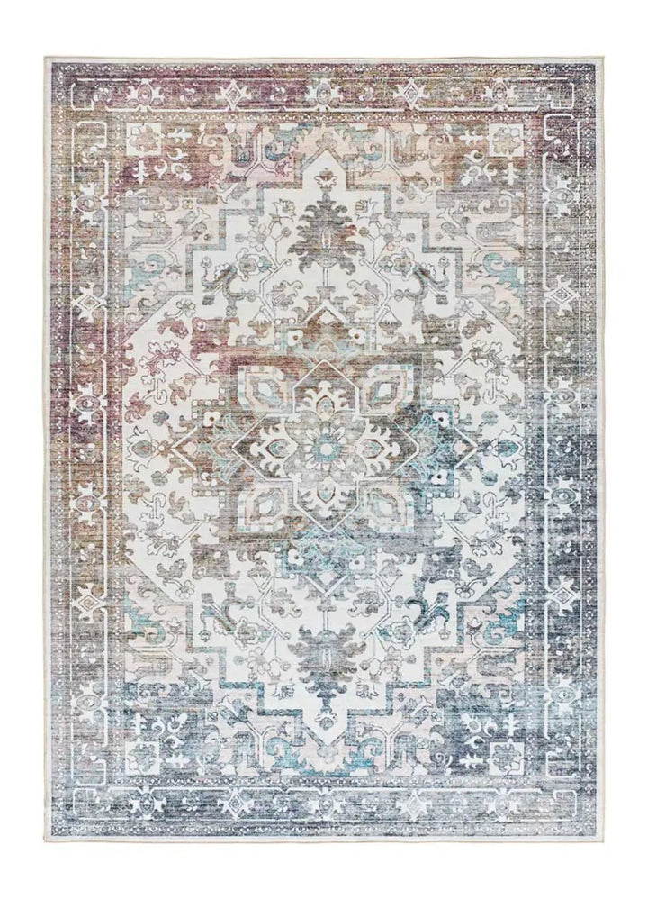 ALFOMBRA CLASS 23004 DE ESTILO VINTAGE EN MULTICOLOR - Alfombras - El Workshop-150 x 80 x 0.4 cm