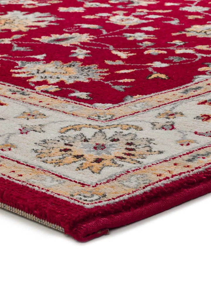 ALFOMBRA CLASSIC 12505 DE ESTILO CLÁSICO EN COLOR ROJO en ambiente decorado (3)
