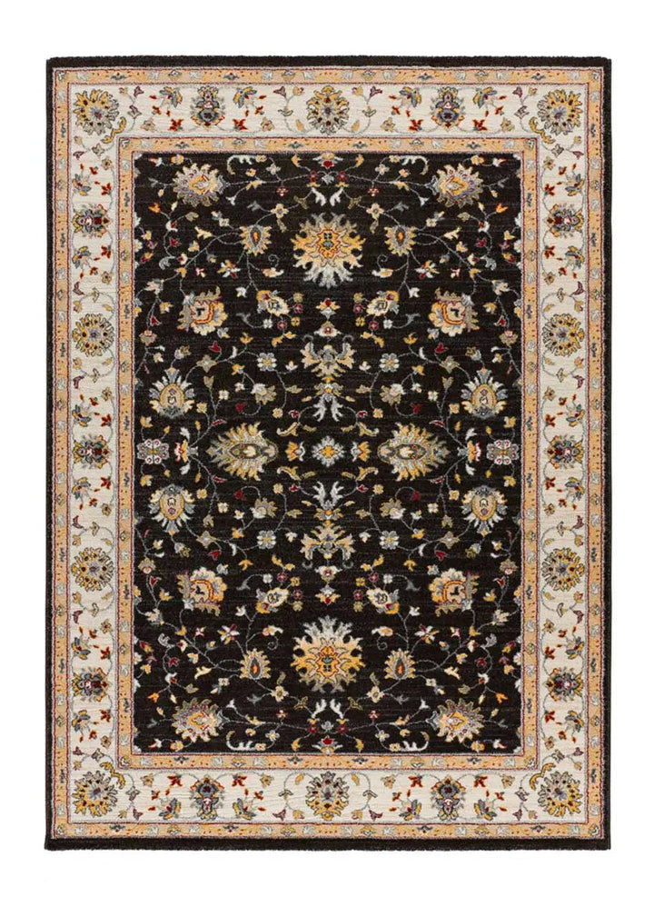ALFOMBRA CLASSIC 12505 DE ESTILO CLÁSICO EN COLOR ANTRACITA - Alfombras - El Workshop-150 x 80 x 1 cm