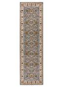 ALFOMBRA CLASSIC 12505 DE ESTILO CLÁSICO EN COLOR PLATA - Alfombras - El Workshop-150 x 80 x 1 cm