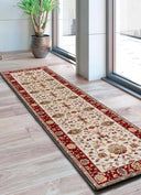 ALFOMBRA CLASSIC 12505 DE ESTILO CLÁSICO EN COLOR CREMA - Alfombras - El Workshop-150 x 80 x 1 cm