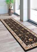 ALFOMBRA CLASSIC 12505 DE ESTILO CLÁSICO EN COLOR ANTRACITA - Alfombras - El Workshop-150 x 80 x 1 cm