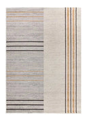 ALFOMBRA CRAFT 12936 DE ESTILO GEOMÉTRICO EN COLOR GRIS Y BEIGE - Alfombras - El Workshop-150 x 80 x 1 cm