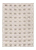 ALFOMBRA DIENA 40418 DE ESTILO ESCANDINAVO CON RELIEVE EN COLOR BLANCO - Alfombras - El Workshop-150 x 80 x 1.1 cm