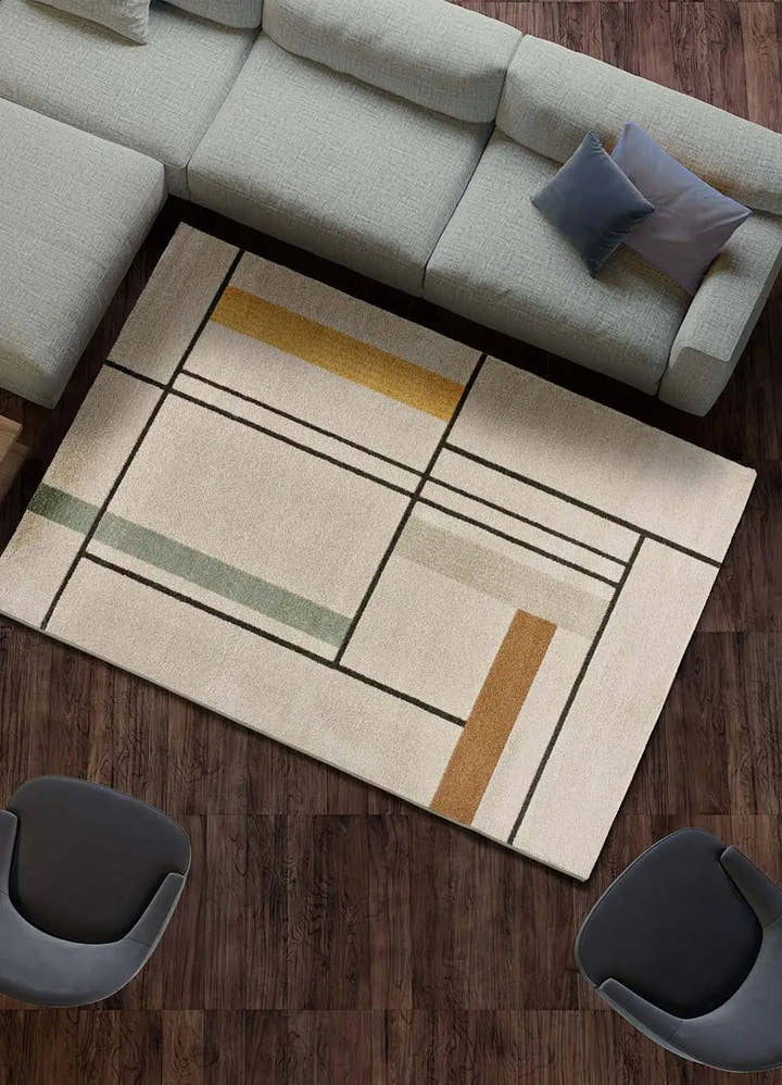 ALFOMBRA DOMUS 32302 DE ESTILO ESCANDINAVO EN MULTICOLOR - Alfombras - El Workshop-150 x 80 x 0.9 cm
