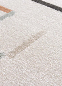 ALFOMBRA DOMUS 32375 DE ESTILO GEOMÉTRICO EN MULTICOLOR - Alfombras - El Workshop-150 x 80 x 0.9 cm