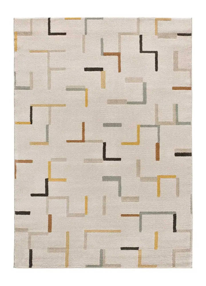 ALFOMBRA DOMUS 32375 DE ESTILO GEOMÉTRICO EN MULTICOLOR - Alfombras - El Workshop-150 x 80 x 0.9 cm