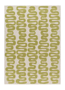 ALFOMBRA FLASHY 25409 DE ESTILO MODERNO EN COLOR VERDE - Alfombras - El Workshop-170 x 120 x 0.7 cm