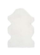 ALFOMBRA FOX LISO DE ESTILO SHAGGY EN COLOR BLANCO - Alfombras - El Workshop-90 x 60 x 2.5 cm