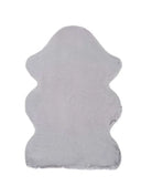 ALFOMBRA FOX LISO DE ESTILO SHAGGY EN COLOR PLATA - Alfombras - El Workshop-90 x 60 x 2.5 cm