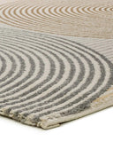 ALFOMBRA GARDEN 12701 DE ESTILO GEOMÉTRICO EN COLOR BEIGE - Alfombras - El Workshop-150 x 80 x 1 cm