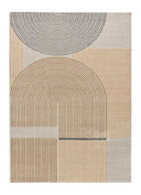 ALFOMBRA GARDEN 12701 DE ESTILO GEOMÉTRICO EN COLOR BEIGE - Alfombras - El Workshop-150 x 80 x 1 cm