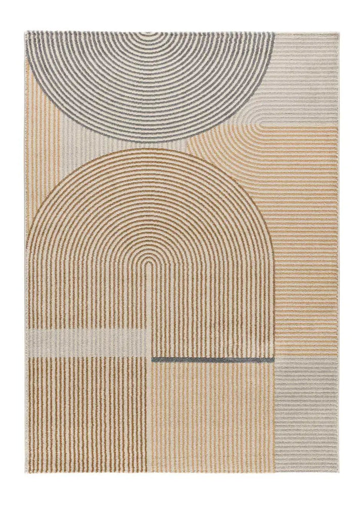 ALFOMBRA GARDEN 12701 DE ESTILO GEOMÉTRICO EN COLOR BEIGE, foto de producto