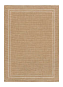 ALFOMBRA GUINEA 28805 DE ESTILO GEOMÉTRICO ASPECTO YUTE EN COLOR BEIGE - Alfombras - El Workshop-150 x 80 x 0.3 cm