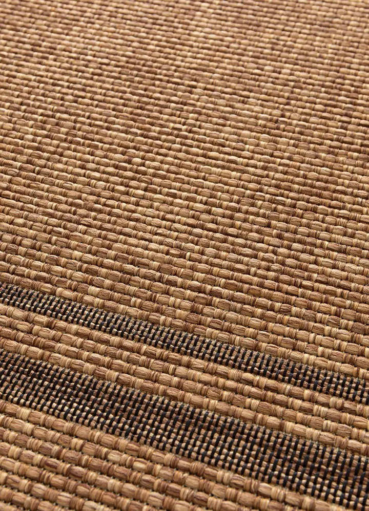 ALFOMBRA GUINEA 28805 DE ESTILO GEOMÉTRICO ASPECTO YUTE EN COLOR NATURAL - Alfombras - El Workshop-150 x 80 x 0.3 cm
