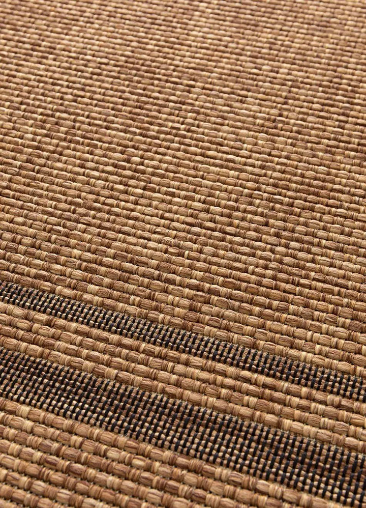 ALFOMBRA GUINEA 28805 DE ESTILO GEOMÉTRICO ASPECTO YUTE EN COLOR NATURAL - Alfombras - El Workshop-150 x 80 x 0.3 cm