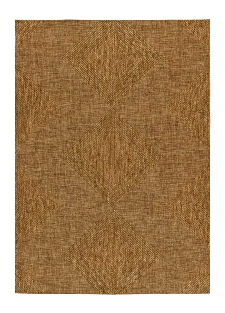 ALFOMBRA GUINEA 28814 DE ESTILO GEOMÉTRICO ASPECTO YUTE EN COLOR NATURAL - Alfombras - El Workshop-150 x 80 x 0.3 cm