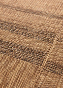 ALFOMBRA GUINEA 28828 DE ESTILO GEOMÉTRICO ASPECTO YUTE EN COLOR NATURAL - Alfombras - El Workshop-150 x 80 x 0.3 cm