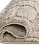 ALFOMBRA JUNO 13 DE ESTILO ESCANDINAVO CON RELIEVE EN COLOR PIEDRA - Alfombras - El Workshop-120 x 64 x 1.8 cm