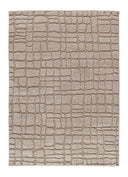 ALFOMBRA JUNO 13 DE ESTILO ESCANDINAVO CON RELIEVE EN COLOR PIEDRA - Alfombras - El Workshop-120 x 64 x 1.8 cm