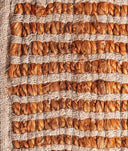 ALFOMBRA KALHID DE ESTILO BOHO EN COLOR MARRÓN