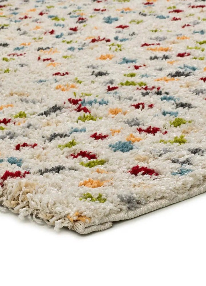 ALFOMBRA KASBAH 8598 DE ESTILO ÉTNICO EN MULTICOLOR - Alfombras - El Workshop-150 x 80 x 2.5 cm