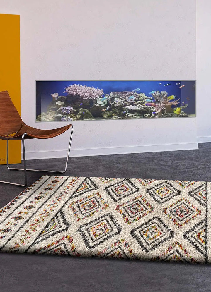 ALFOMBRA KASBAH 8627 DE ESTILO ÉTNICO EN MULTICOLOR