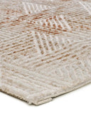 ALFOMBRA KEOPS 4448 DE ESTILO GEOMÉTRICO EN COLOR CALDERA - Alfombras - El Workshop-150 x 77 x 0.8 cm