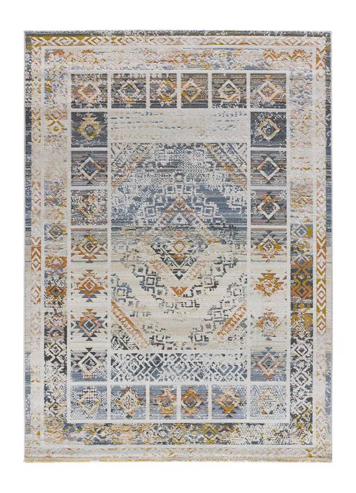 ALFOMBRA KILIS 3223 DE ESTILO VINTAGE EN MULTICOLOR - Alfombras - El Workshop-150 x 77 x 0.6 cm