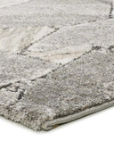 ALFOMBRA KIVET 9055 DE ESTILO SHAGGY MODERNO EN COLOR GRIS - Alfombras - El Workshop-150 x 80 x 2 cm