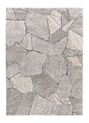 ALFOMBRA KIVET 9055 DE ESTILO SHAGGY MODERNO EN COLOR GRIS - Alfombras - El Workshop-150 x 80 x 2 cm