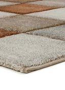 ALFOMBRA LENA 22605 DE ESTILO GEOMÉTRICO EN COLOR CALDERA - Alfombras - El Workshop-150 x 80 x 1 cm