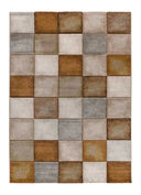 ALFOMBRA LENA 22605 DE ESTILO GEOMÉTRICO EN COLOR CALDERA - Alfombras - El Workshop-150 x 80 x 1 cm