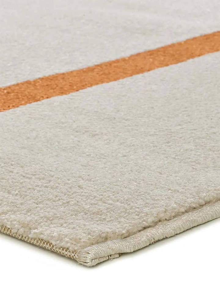 ALFOMBRA LESSIA LINEA DE ESTILO GEOMÉTRICO EN COLOR NARANJA - Alfombras - El Workshop-150 x 80 x 1 cm