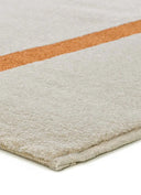 ALFOMBRA LESSIA LINEA DE ESTILO GEOMÉTRICO EN COLOR NARANJA - Alfombras - El Workshop-150 x 80 x 1 cm